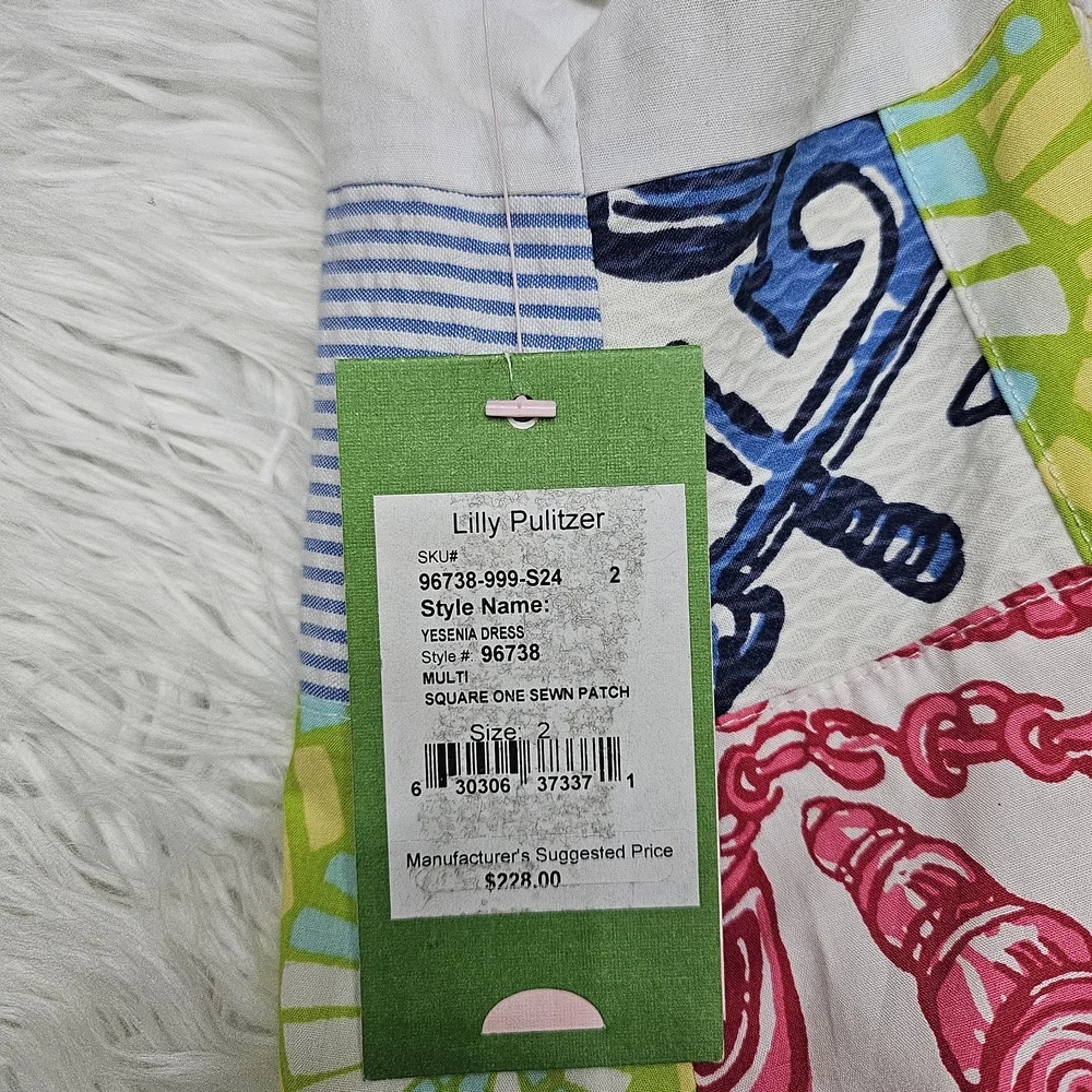 Lilly Pulitzer Multicolor Patchwork Dress - Picture 3 of 4